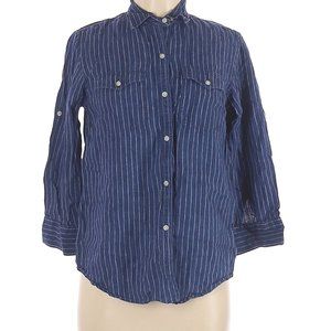 Lauren by Ralph Lauren 3/4 Sleeve Button-Down